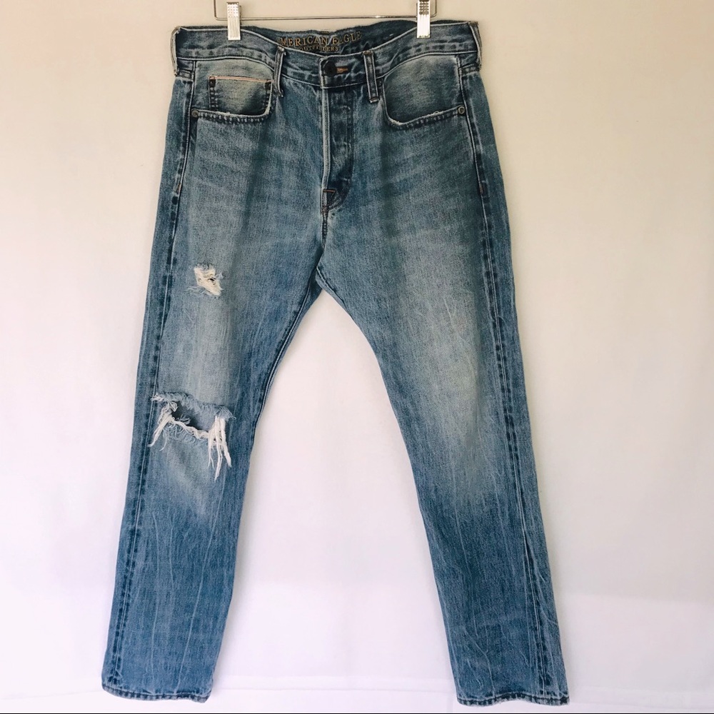American Eagle Jeans Distressed Size 34X30